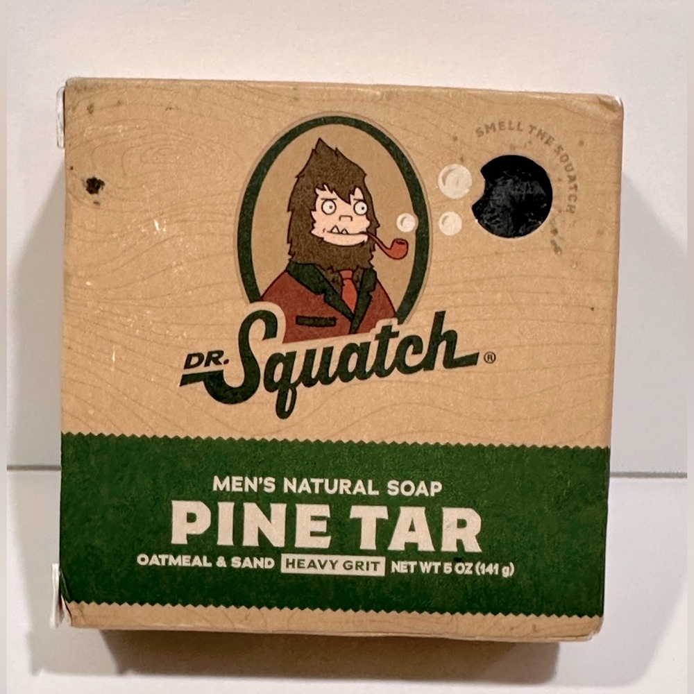 Dr. Squatch Pine Tar Men's Natural Soap